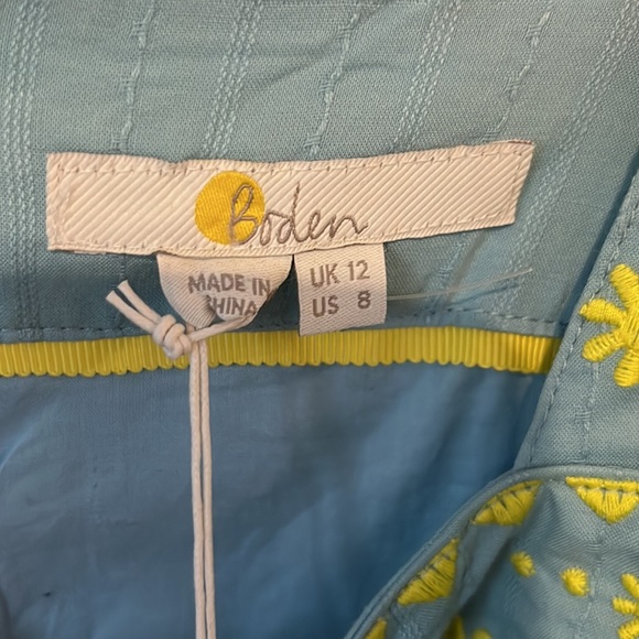 NWT Sz 8 Boden Estella Embroidered Midi Dress - Picture 8 of 11